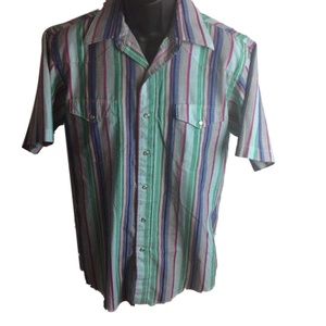 Wrangler Cowboy Cut Pearl Snap Western Shirt
